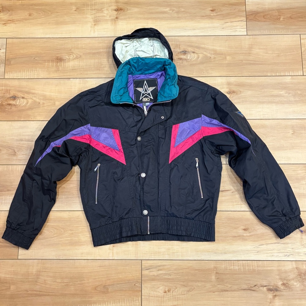 Retro Unisex ASICS Jacket Medium